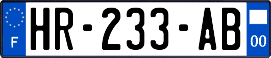 HR-233-AB