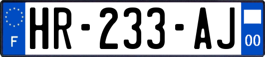 HR-233-AJ
