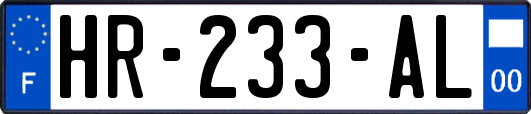 HR-233-AL