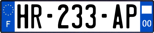 HR-233-AP