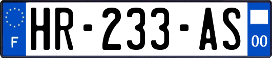 HR-233-AS