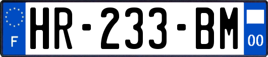 HR-233-BM