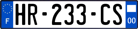 HR-233-CS