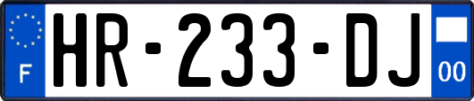 HR-233-DJ