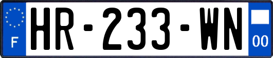 HR-233-WN