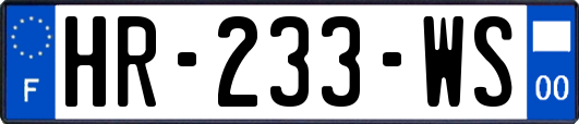 HR-233-WS