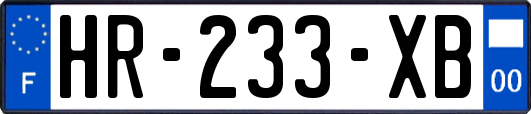 HR-233-XB