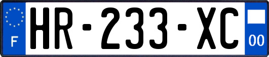 HR-233-XC