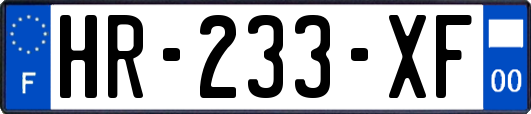 HR-233-XF