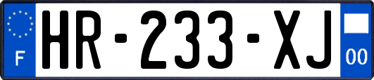 HR-233-XJ