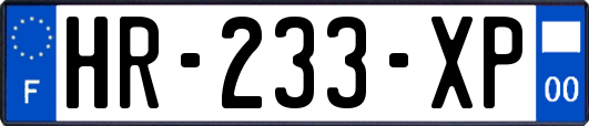 HR-233-XP