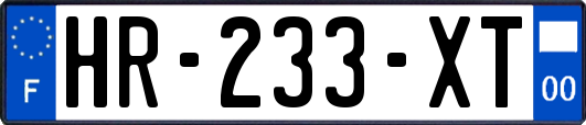 HR-233-XT