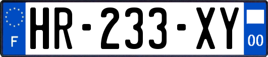 HR-233-XY