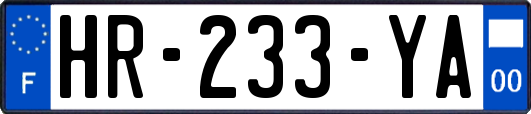 HR-233-YA
