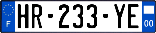 HR-233-YE
