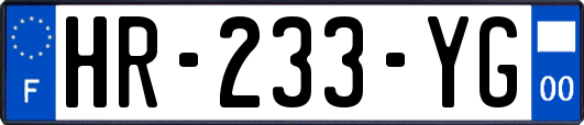HR-233-YG