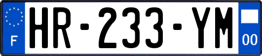 HR-233-YM