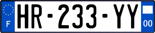 HR-233-YY