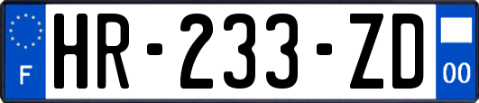 HR-233-ZD