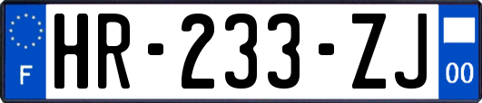 HR-233-ZJ