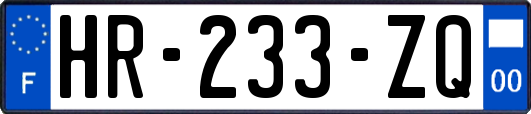 HR-233-ZQ