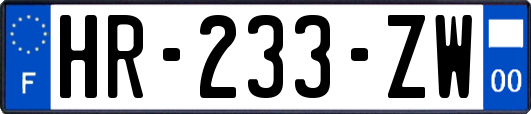 HR-233-ZW