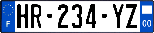 HR-234-YZ