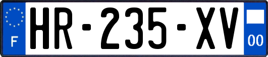 HR-235-XV