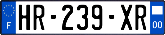 HR-239-XR