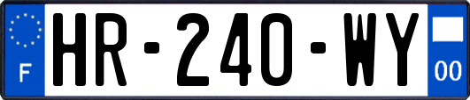 HR-240-WY