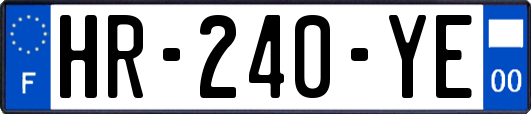 HR-240-YE