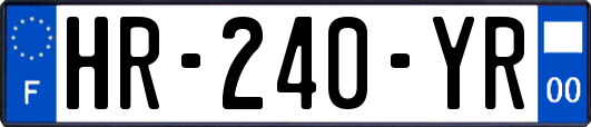 HR-240-YR