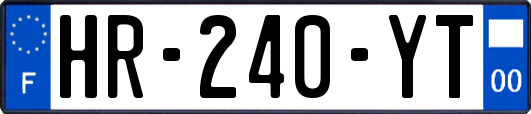 HR-240-YT