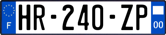 HR-240-ZP