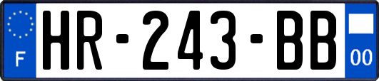 HR-243-BB