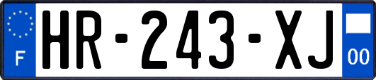 HR-243-XJ