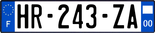 HR-243-ZA