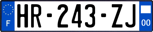 HR-243-ZJ