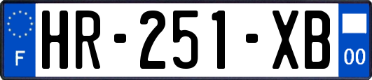 HR-251-XB