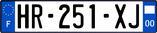 HR-251-XJ
