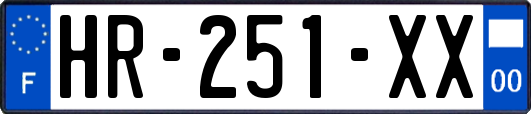 HR-251-XX
