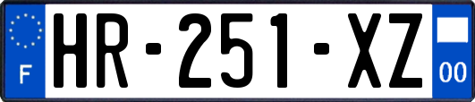 HR-251-XZ