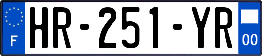 HR-251-YR