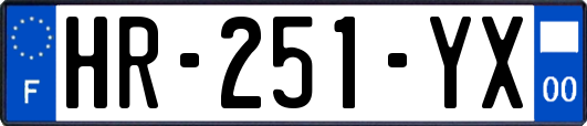 HR-251-YX