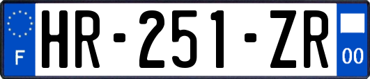 HR-251-ZR