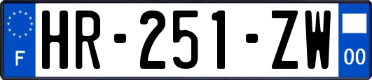 HR-251-ZW