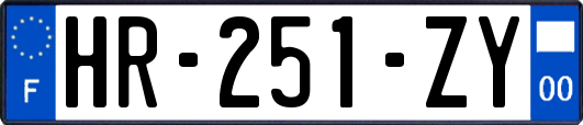 HR-251-ZY