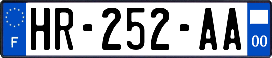 HR-252-AA