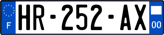 HR-252-AX