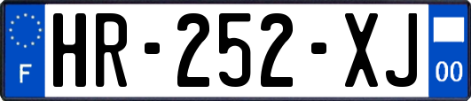 HR-252-XJ